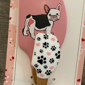 French Bulldog spatula and cookie cutter set